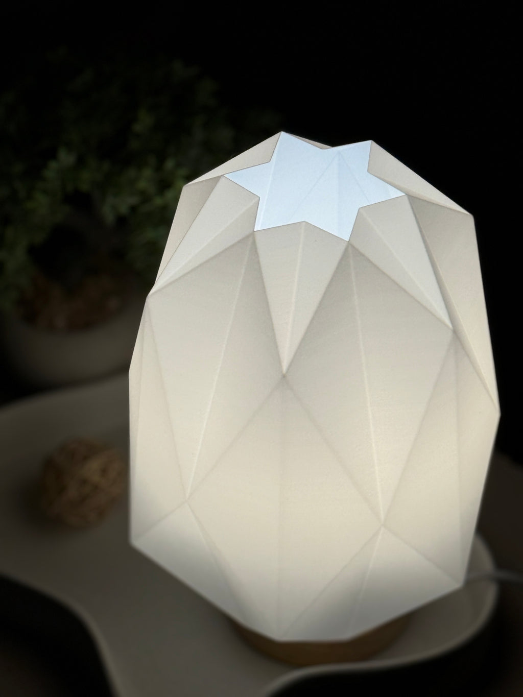 Lampe Origami