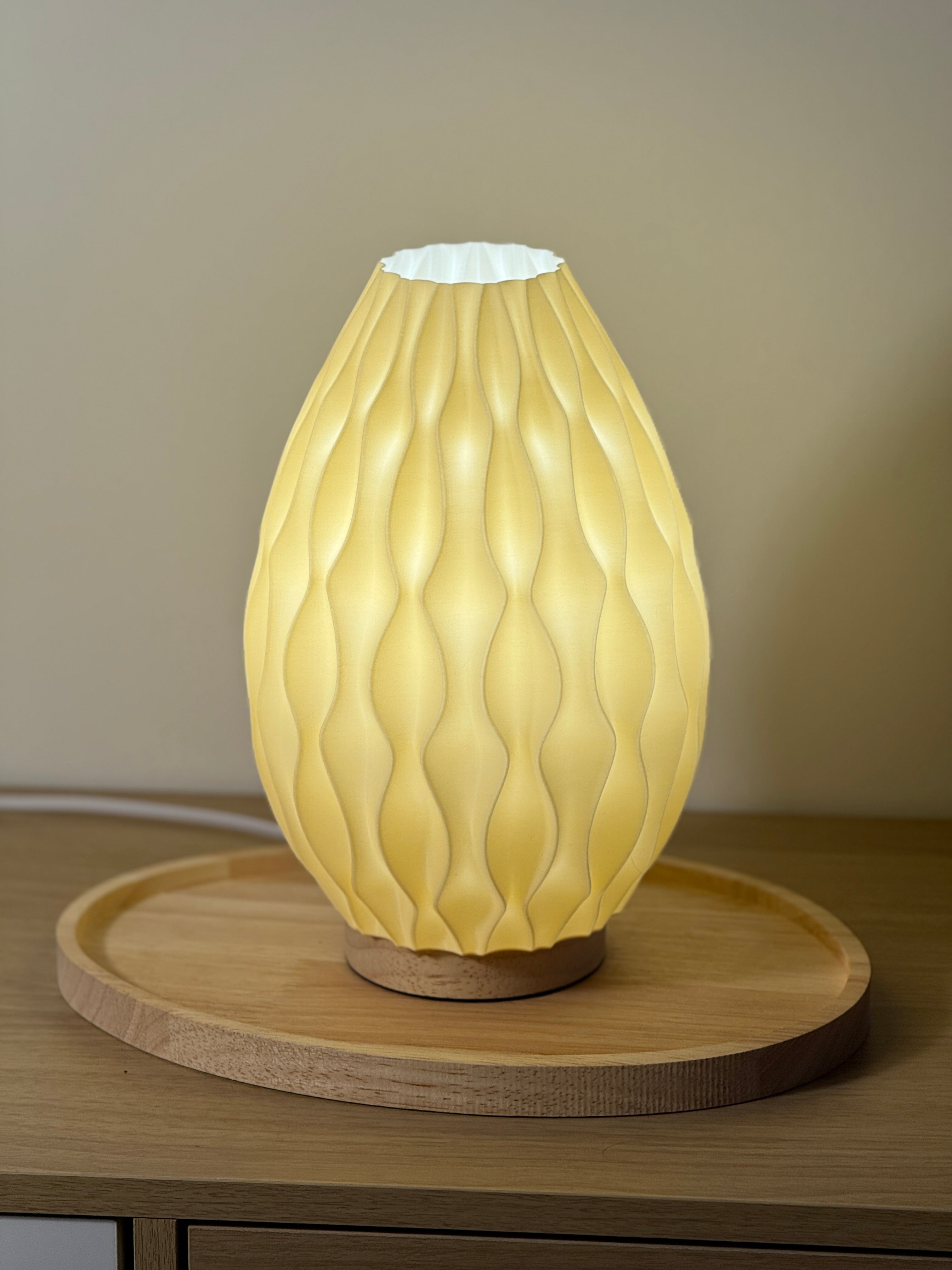 Lampe Ondine VANILLE