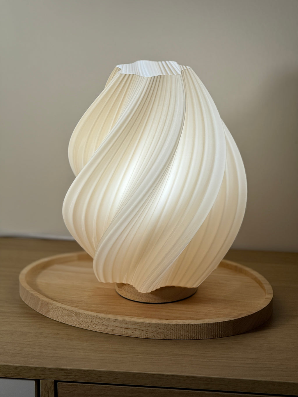 Lampe Brasier PÊCHE CLAIR