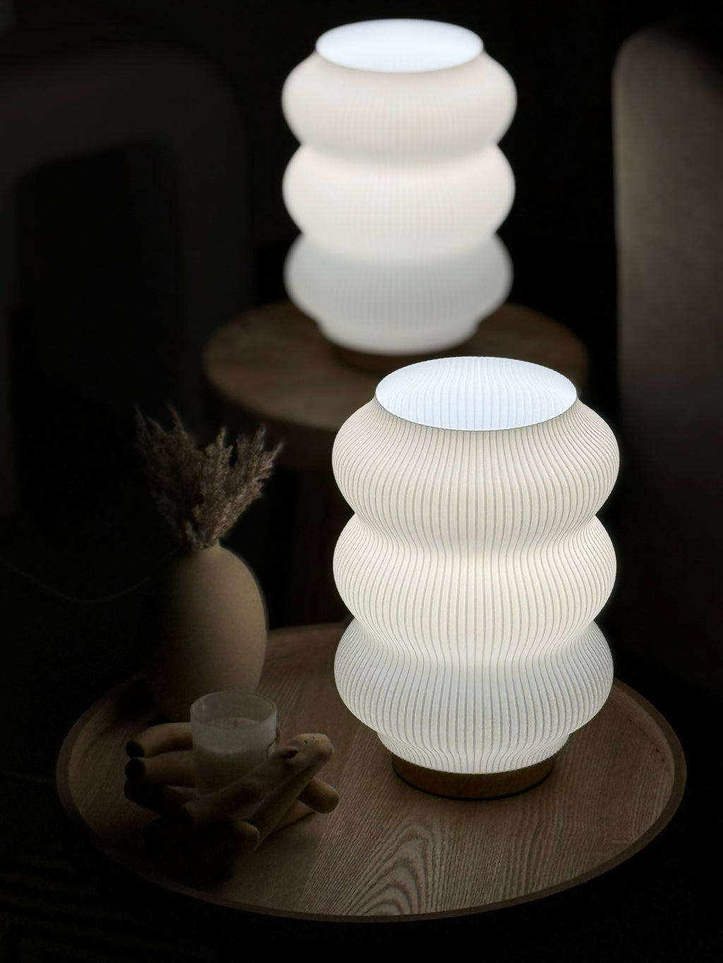 Lampe Courbe