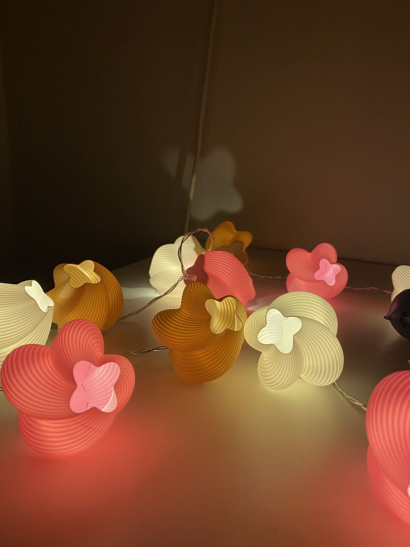 Guirlande Rose Géante