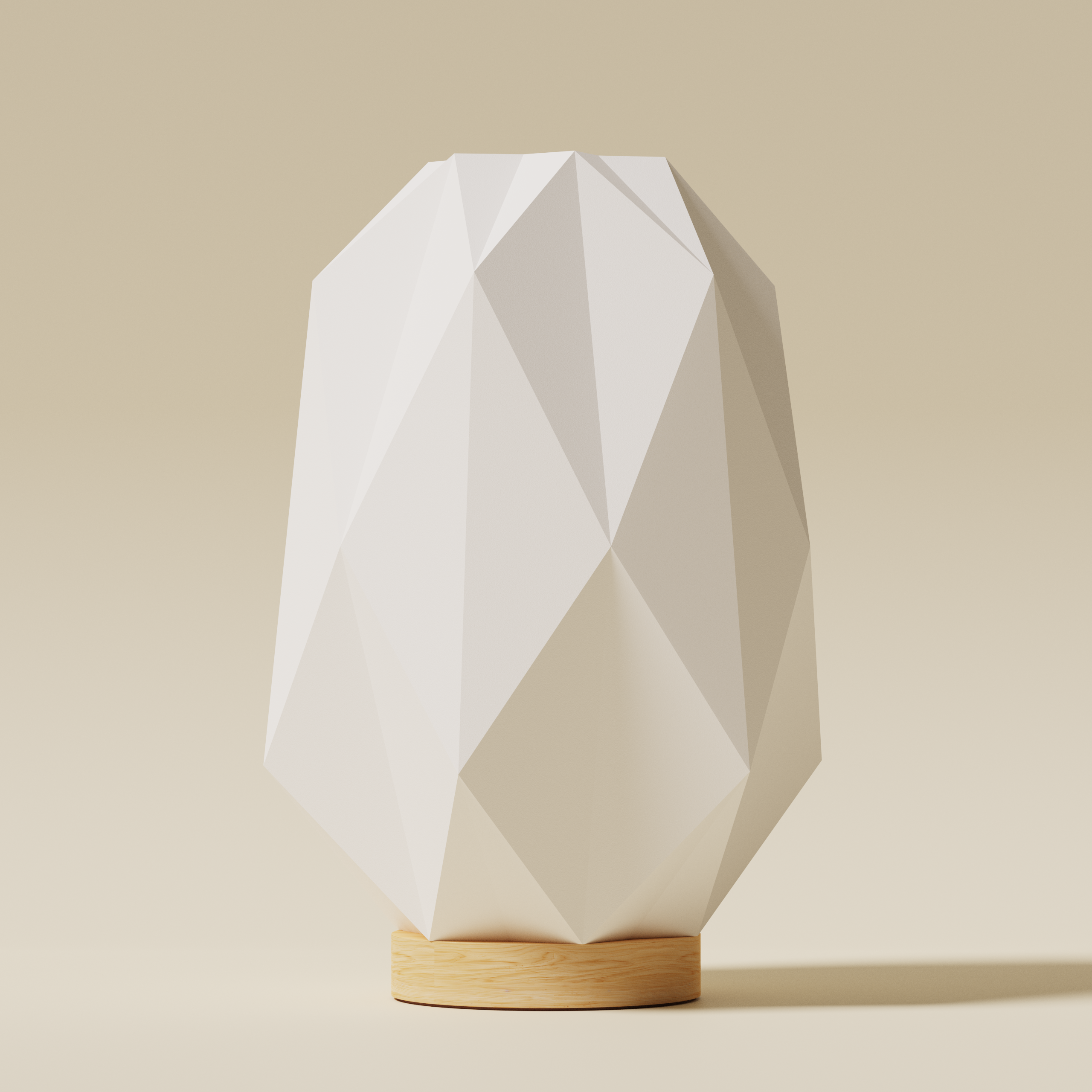 Lampe Origami