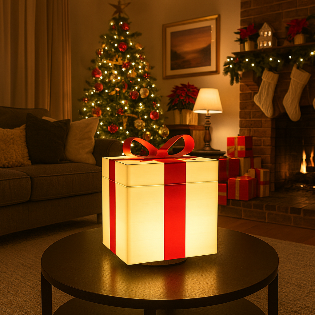 Lampe Cadeau Rouge
