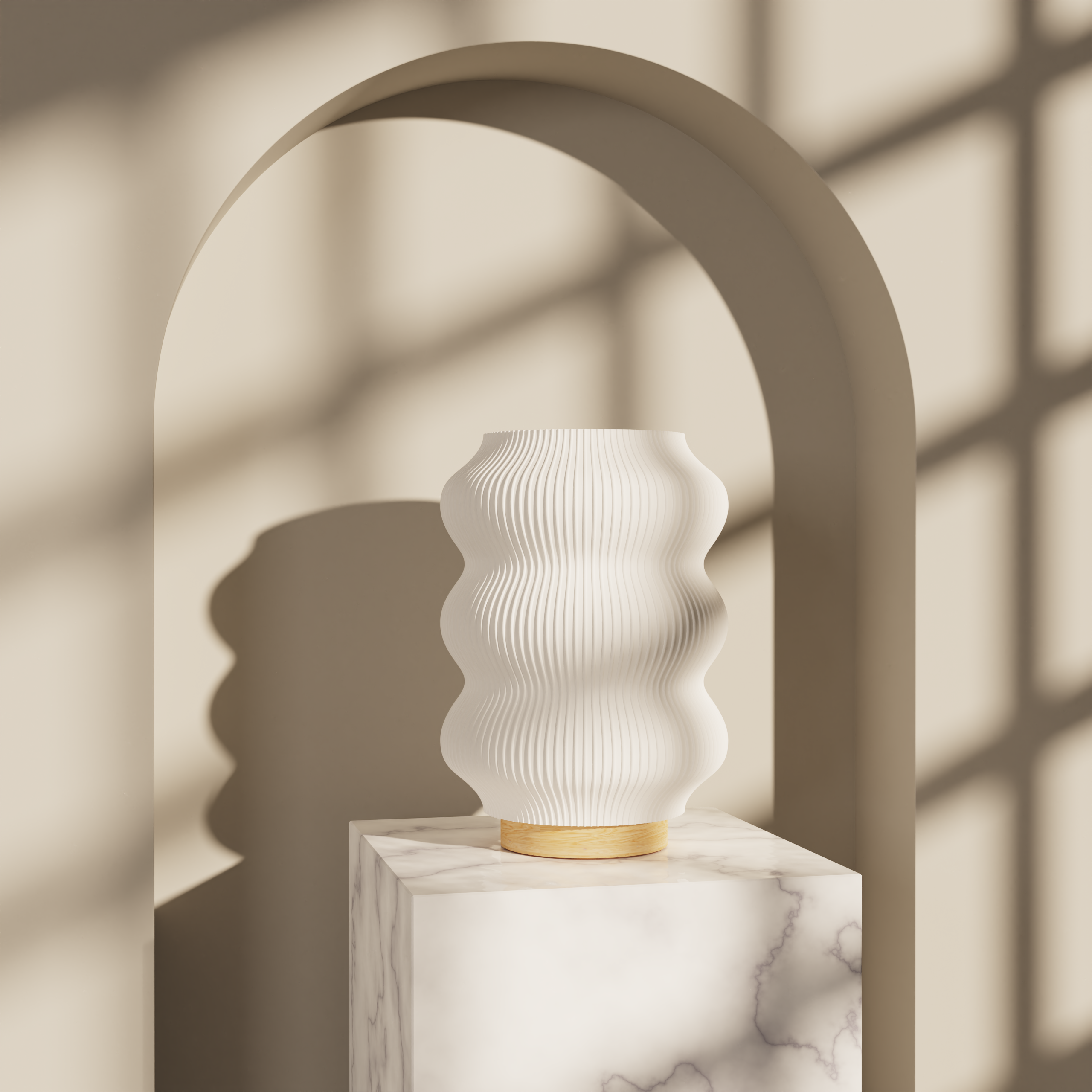 Lampe Courbe