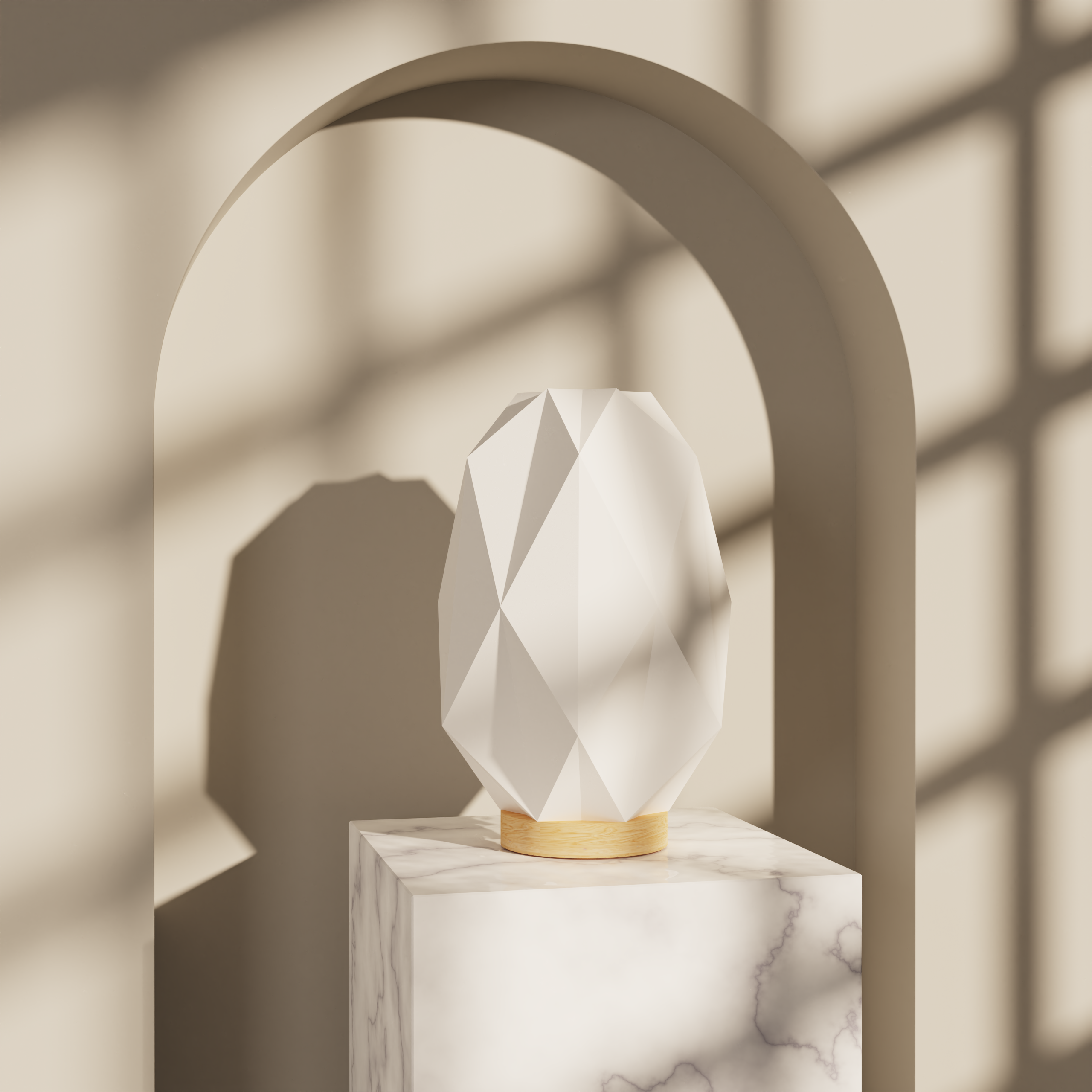 Lampe Origami