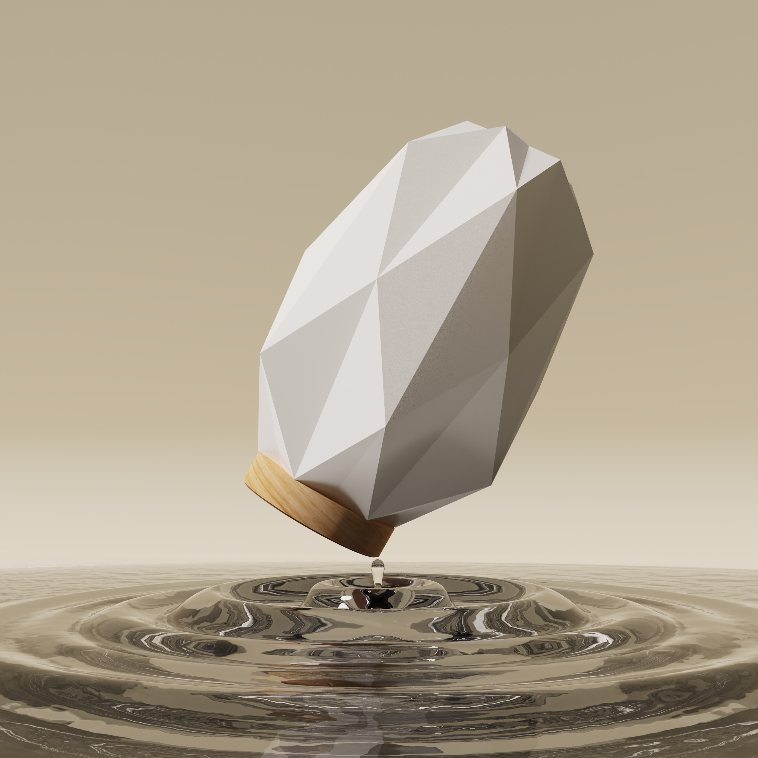 Lampe Origami