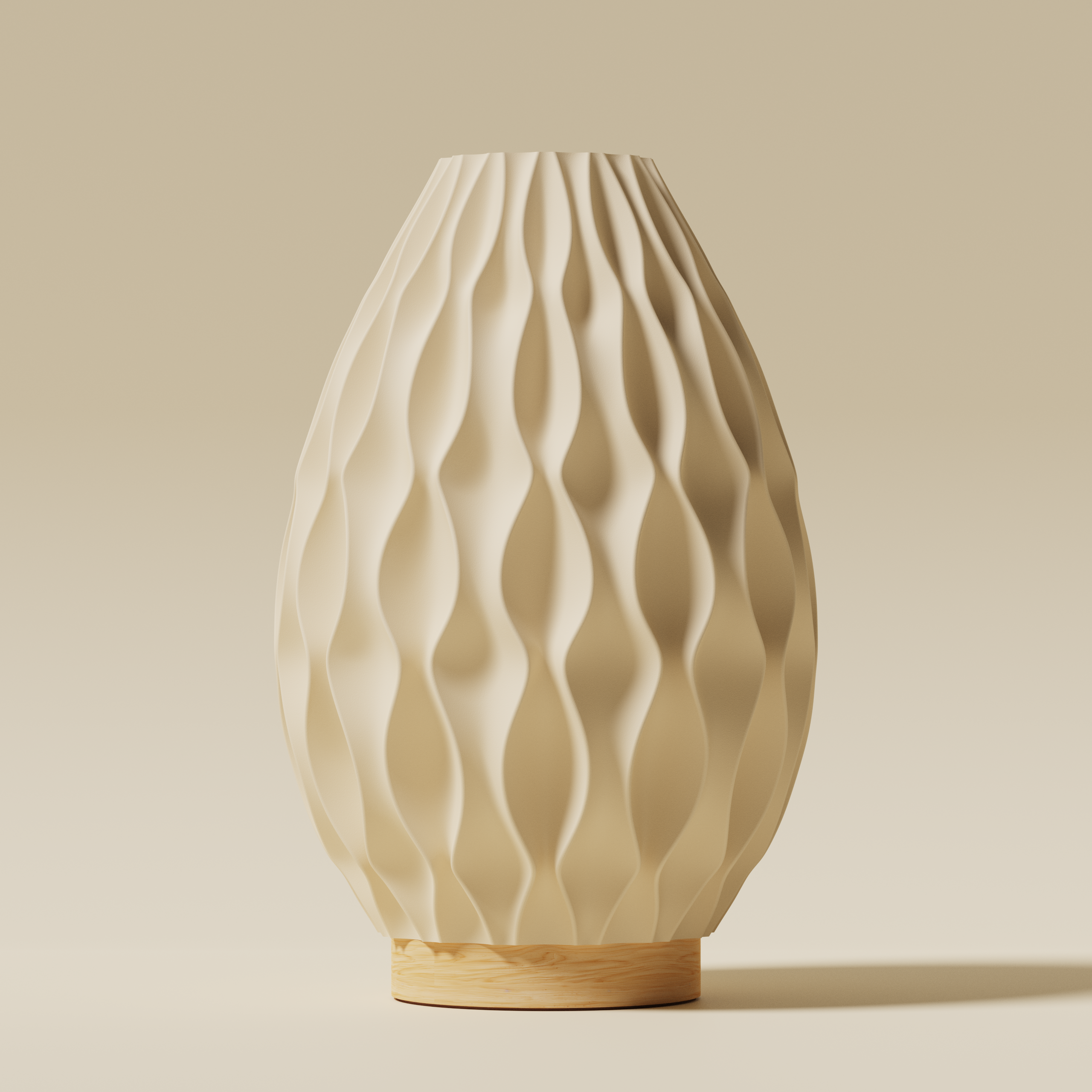 Lampe Ondine VANILLE