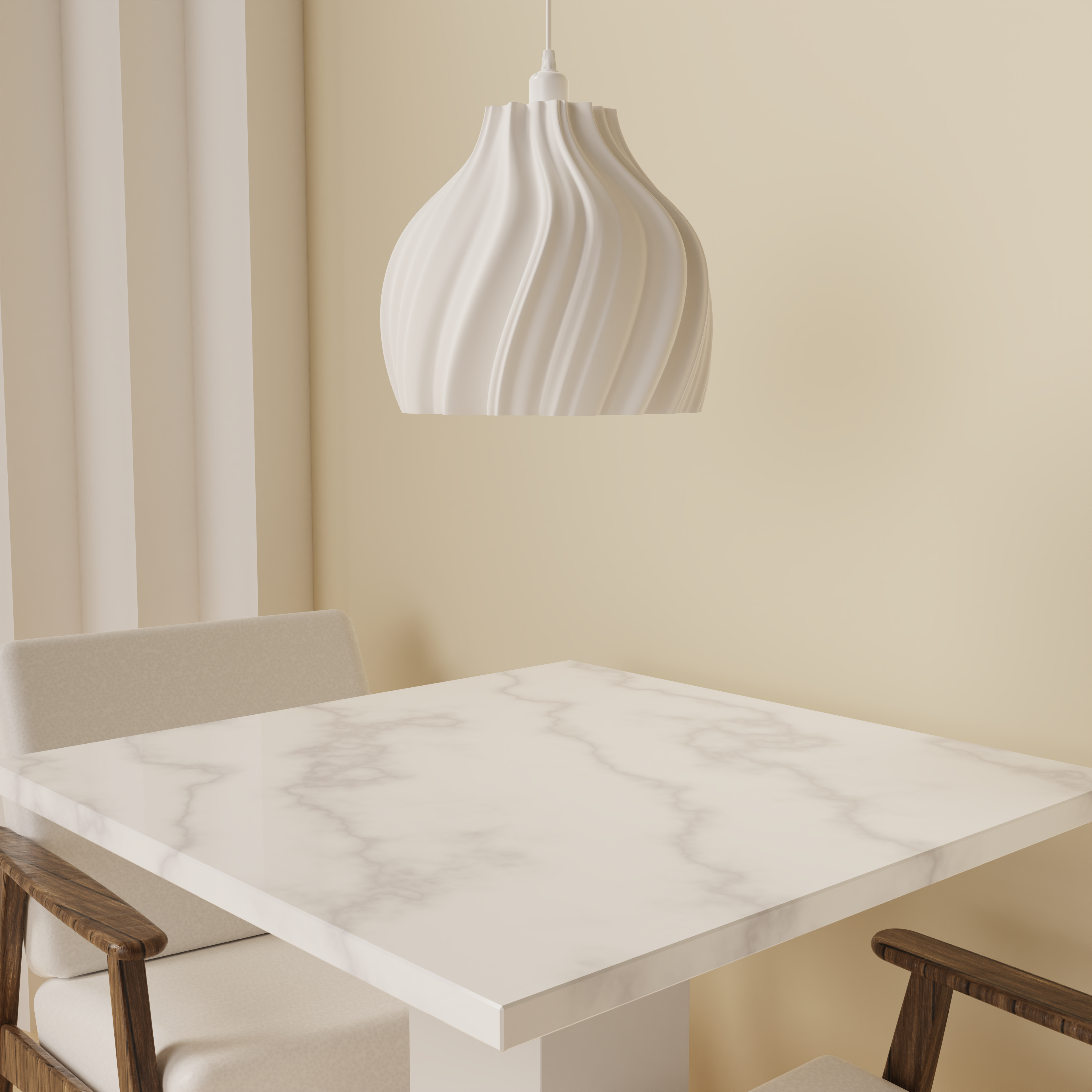 Suspension Pivoine