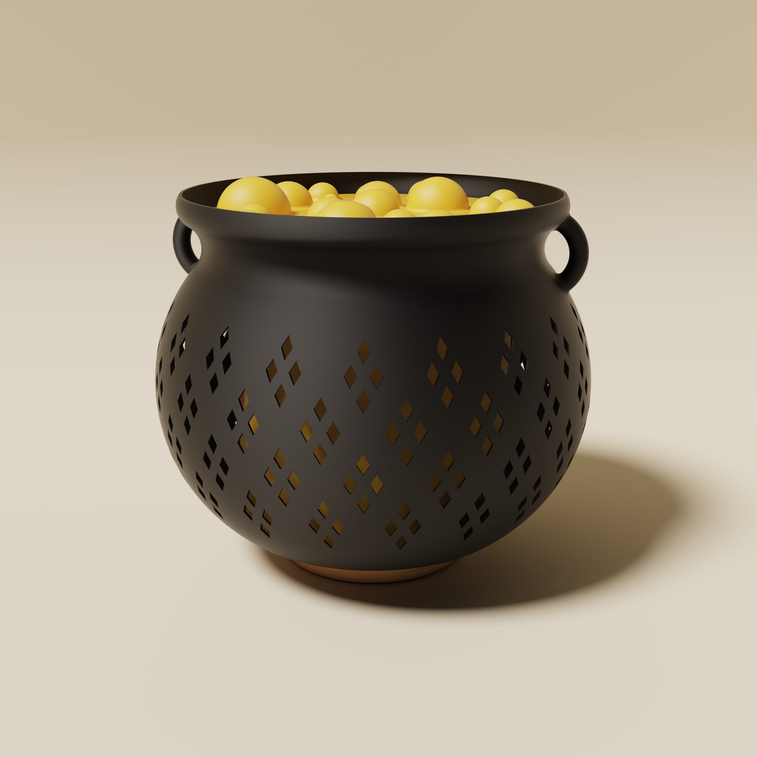 Lampe Chaudron