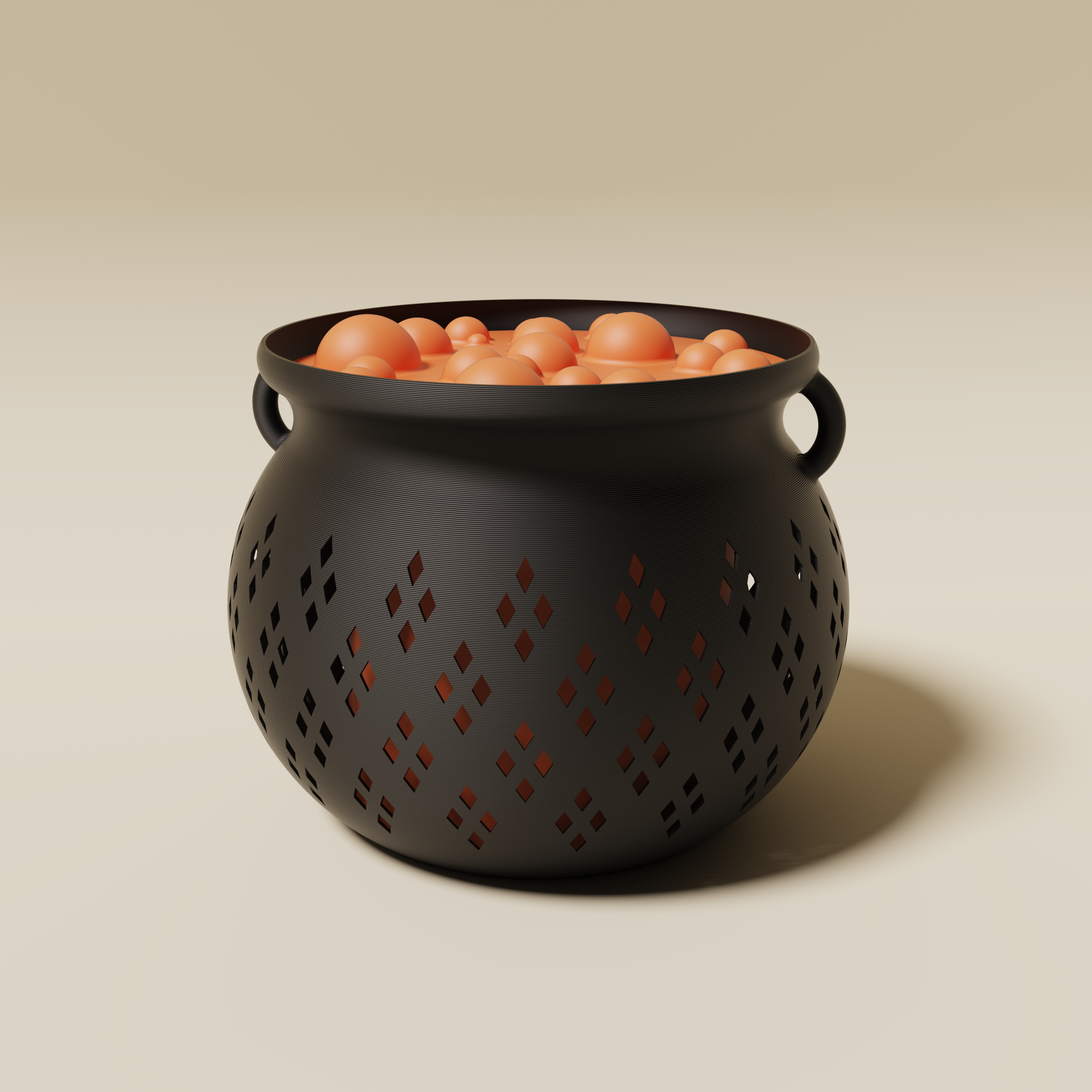 Lampe Chaudron